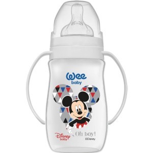 Wee Baby Disney Mickey Kulplu Biberon Kulplu Biberonlar Akıllı